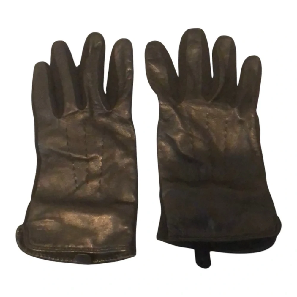 Lauren Ralph Lauren Black Gloves host pick use with your phone - Picture 1 of 12